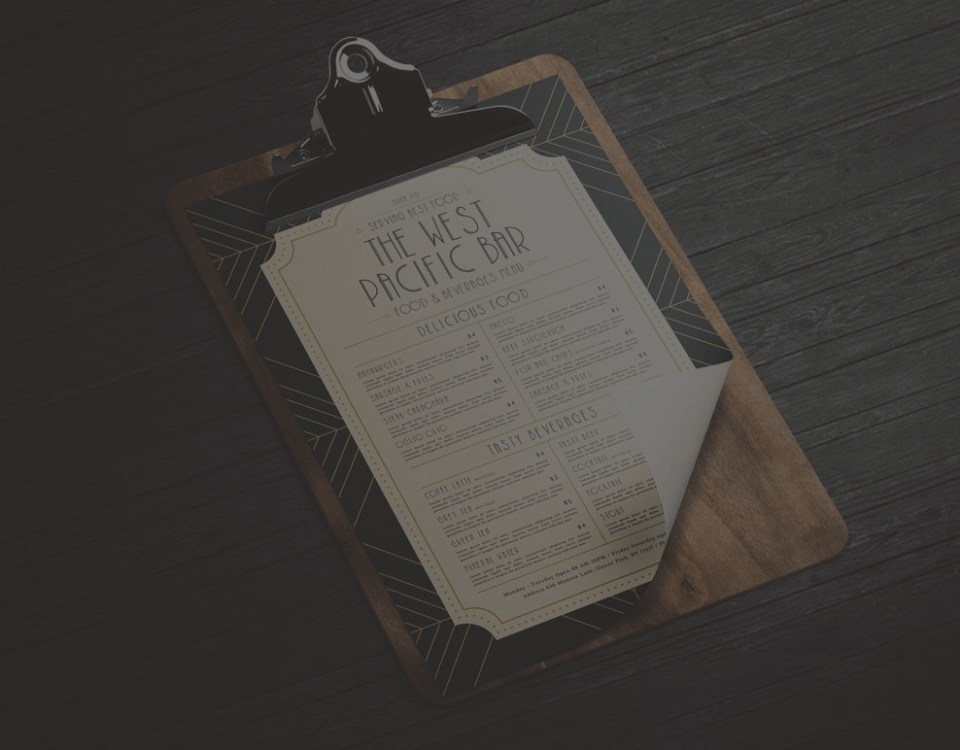 Digital vs Printed Menus - Should I Print Menus or Not?